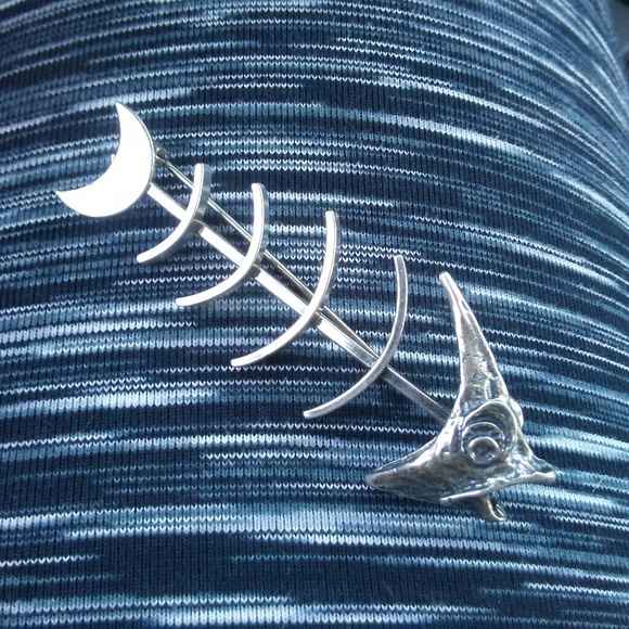 Vintage Other - 🐟 Artisan Tie Pin 🐟